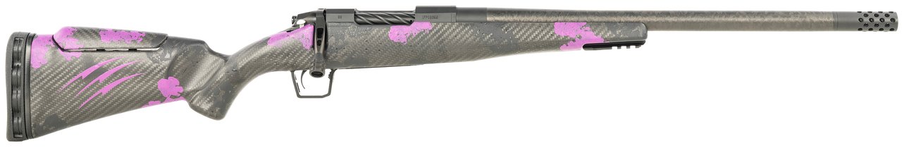 Fierce Carbon Mini Rogue 6.5 Creedmoor 20-Inch Rifle, Purple Camo