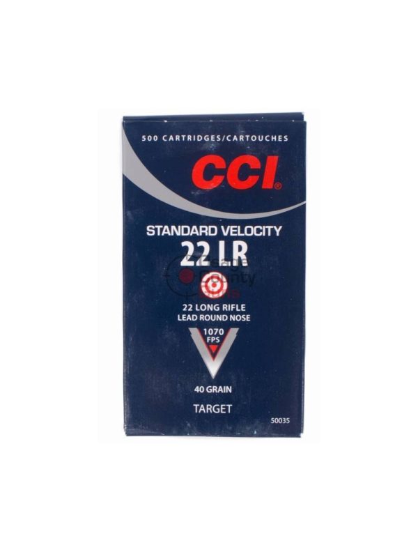 CCI .22LR 40gr Standard Velocity - 500 Rounds