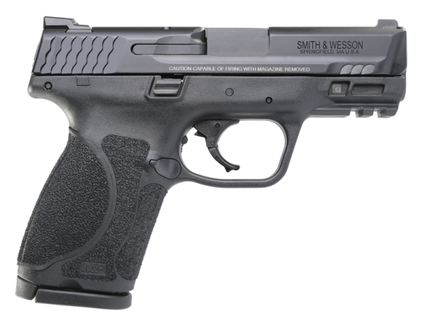 Smith and Wesson M&P M2.0 Compact Striker Fired 9mm 3.6" Barrel 10-Rounds 3-Dot Sights