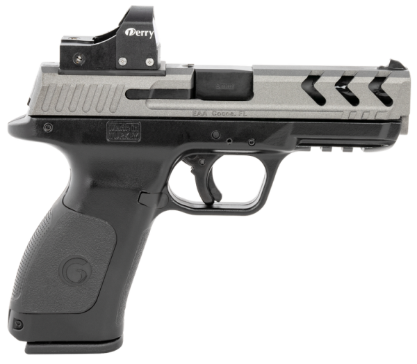 EAA Corp Girsan MC28SA-TV Stainless / Black 9mm 4.25" Barrel 17-Rounds RDS