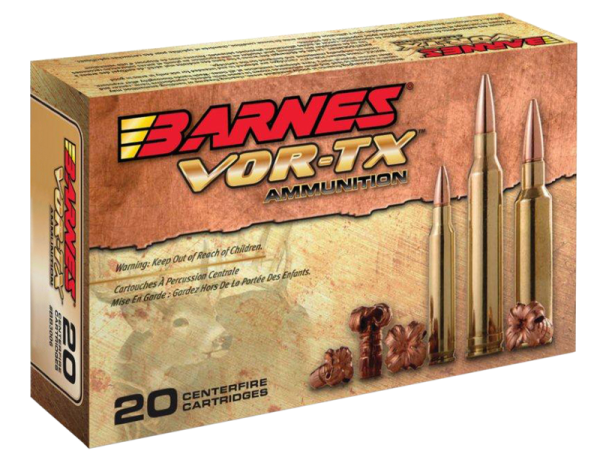 Barnes Bullets VOR-TX Brass .450 BM 250 Grain 20-Rounds Tipped TSXFB