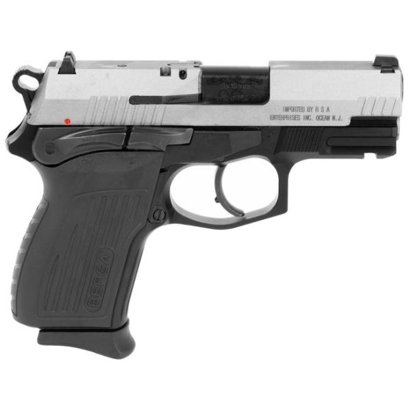 Bersa TPR9C Compact Stainless 9mm 3.25" Barrel 13-Rounds 3-Dot Sights