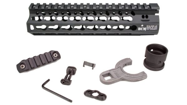 Bravo Company KMR-Alpha Rail Keymod Black 8 Inch