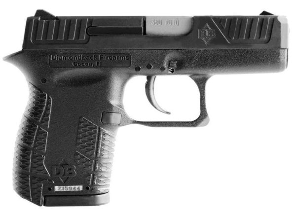 Diamondback DB380 .380 ACP 2" Barrel 6-Rounds 3-Dot Adjustable Sights