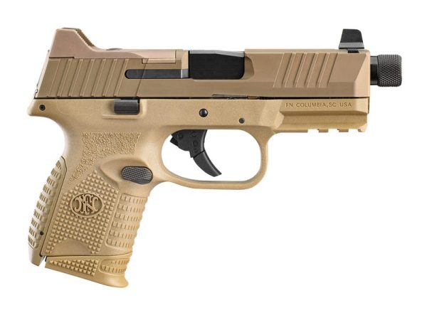 FN 509C Tactical Flat Dark Earth 9mm 4.32" Barrel 10-Rounds Includes 2 Magazines