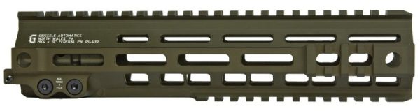 Geissele Automatics Mk4 Federal OD Green 10" M-LOK for AR15