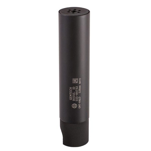 Gemtech Halo Suppressor 5.56 NATO / .223 Rem 7.2" Length 1.5" Diameter