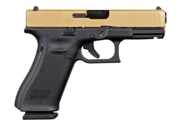 Glock 45 9mm 4.02" Barrel 17-Rounds Gold Slide