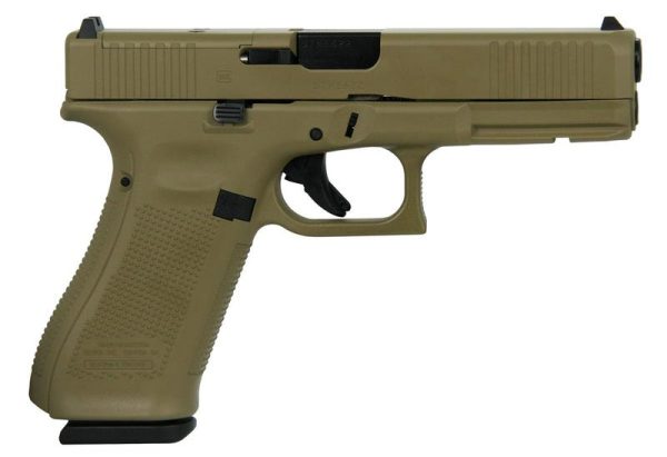 Glock 17 Gen 5 MOS Flat Dark Earth 9mm 4.49" Barrel 17-Rounds