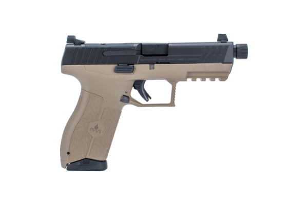 IWI Masada Tactical Flat Dark Earth 9mm 4.6" Threaded Barrel 10-Rounds