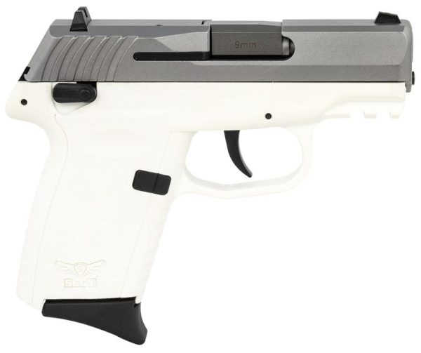 SCCY CPX-1 Gen3 Stainless / White 9mm 3.1" Barrel 10-Rounds