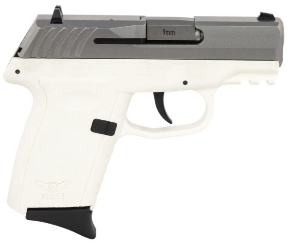 SCCY CPX-2 Gen3 Stainless / White 9mm 3.1" Barrel 10-Rounds