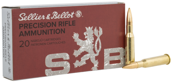 Sellier & Bellot Precision Brass 7.62x54mmR 174 Grain 20-Rounds HPBT