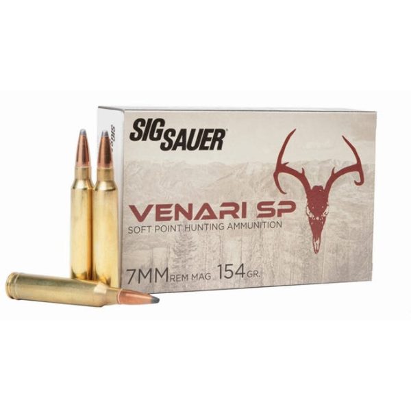 Sig Sauer Venari 7mm Remington Magnum 20-Rounds 154 Grain Soft Point