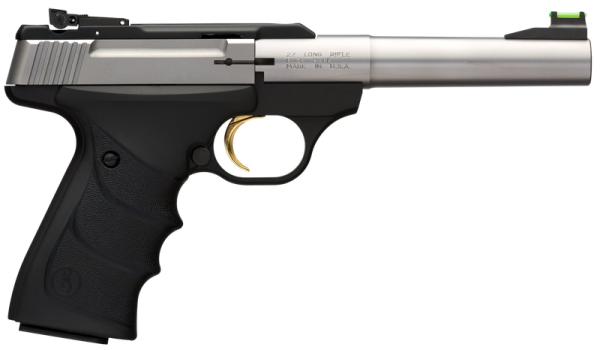 Browning Buck Mark Camper Stainless .22 LR 5.5" Barrel 10-Rounds