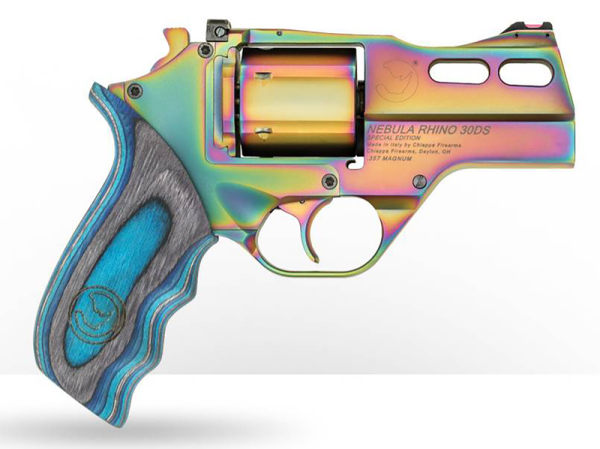 Chiappa Firearms Rhino 30DS Nebula Rainbow .357 Mag 3" Barrel 6-Rounds