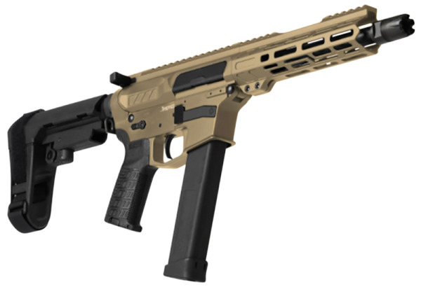 CMMG Banshee MK10 Pistol Coyote Brown 10mm Auto 8" Barrel 30-Rounds