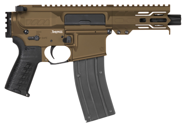 CMMG Banshee MK4 Pistol Midnight Bronze .22 LR 4.50" Barrel 25-Rounds