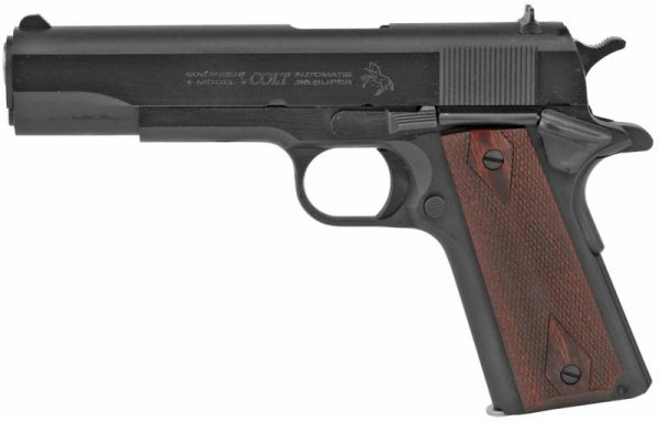 Colt Firearms 1911 Government Black .38 Super 5" Barrel 9-Rounds Fixed Sights - Image 2