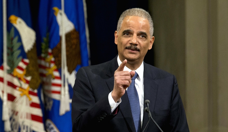 Former Attorney General Eric Holder