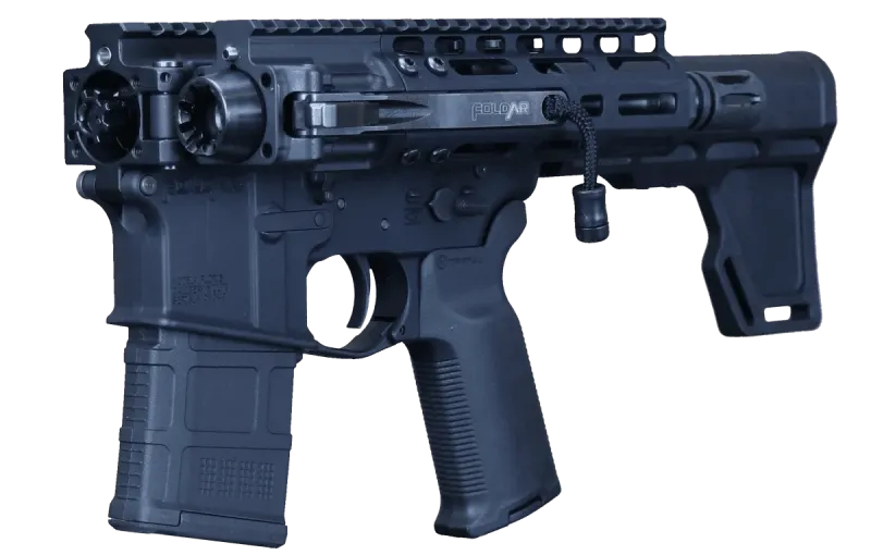 folded AR pistol