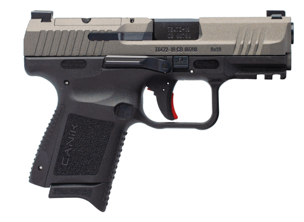 Canik TP9 Elite SC Tungsten 9mm 3.6" Barrel 12-Rounds Warren Tactical Sights