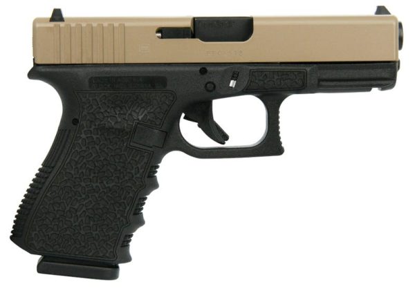 Glock 19 Gen3 Flat Dark Earth 9mm 4.02" Barrel 15-Rounds Cobblestone Stippling