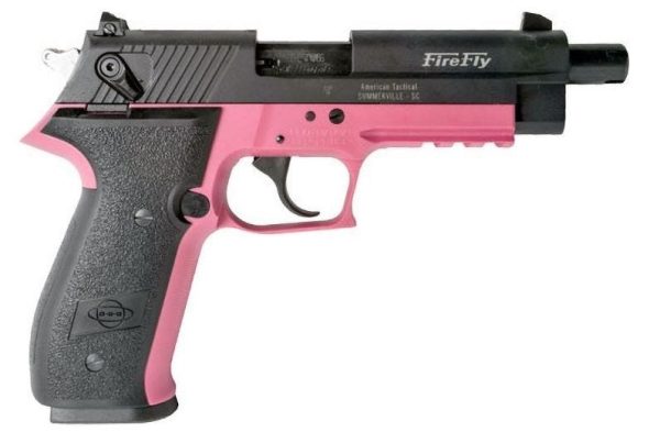 GSG Firefly Pink / Black .22 LR 4.9" Barrel 10-Rounds