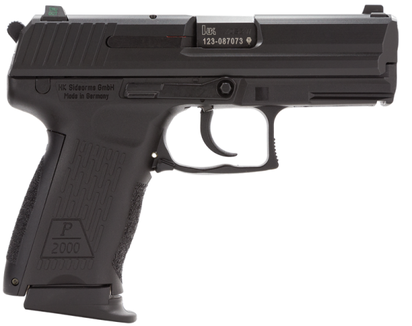 Heckler and Koch P2000 V2 LEM .40 SW 3.66" Barrel 12-Rounds Night Sights