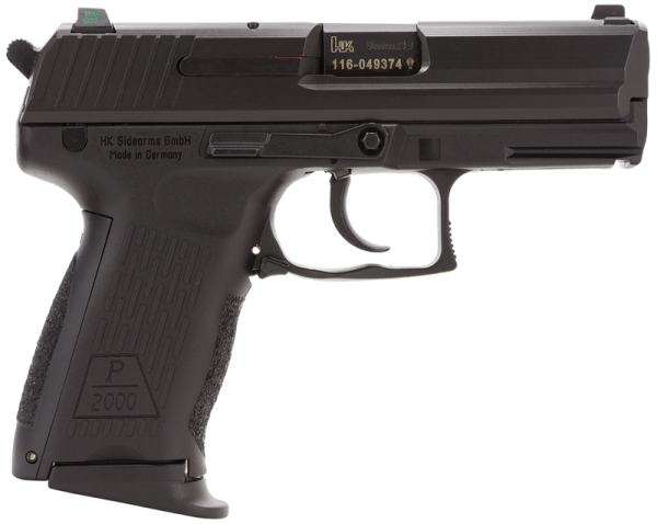 Heckler and Koch P2000 V3 9mm 3.66" Barrel 13-Rounds Night Sights