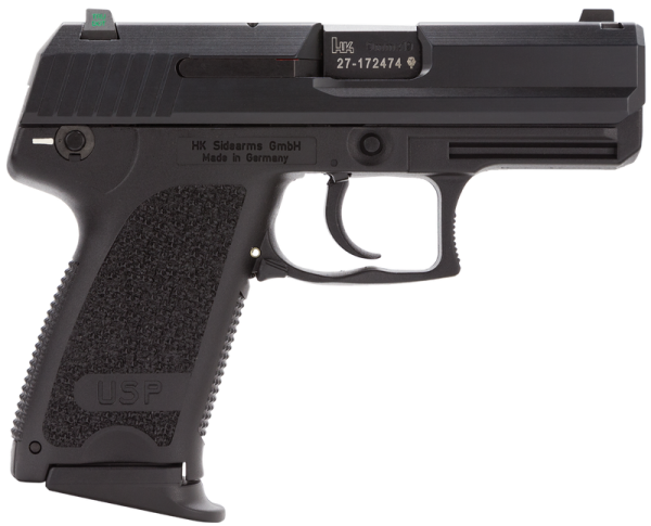 Heckler and Koch USP9 Compact V1 9mm 3.58" Barrel 13-Rounds Night Sights