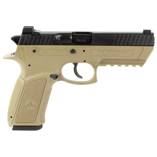 IWI Jericho 941 Enhanced Flat Dark Earth 9mm 4.4" Barrel 17-Rounds