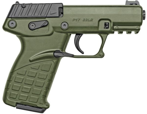 Kel-Tec P17 OD Green .22 LR 3.93" Barrel 16-Rounds Includes 3 Magazines