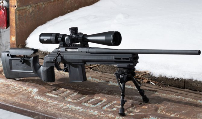 bravo chassis on rifle