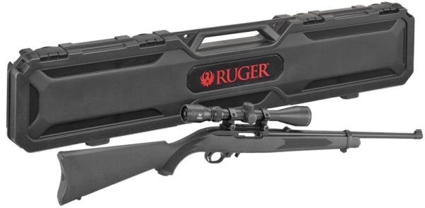 Ruger 10/22 Carbine .22 LR 18.5" 10-Round w/ Scope & Case