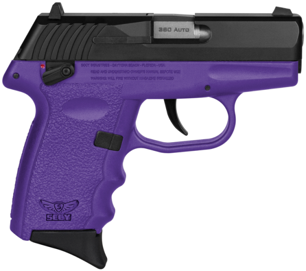 SCCY CPX-4 Purple .380 ACP 2.96" Barrel 10-Rounds Manual Safety