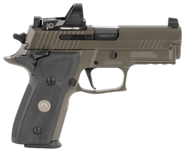 Sig Sauer P229 Compact Legion RXP Gray 9mm 3.9" Barrel 15-Rounds Romeo1