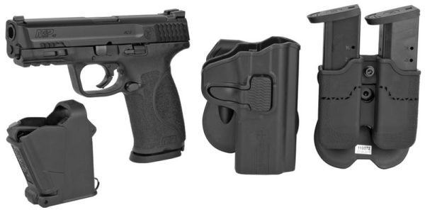 Smith and Wesson M&P40 M2.0 .40 SW 4.25" Barrel 15-Rounds Carry & Range Kit