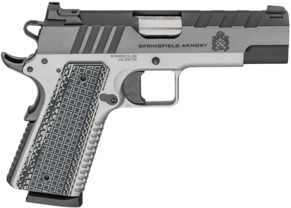 Springfield Armory Emissary Stainless .45 ACP 4.25" Barrel 8-Rounds Night Front Sight