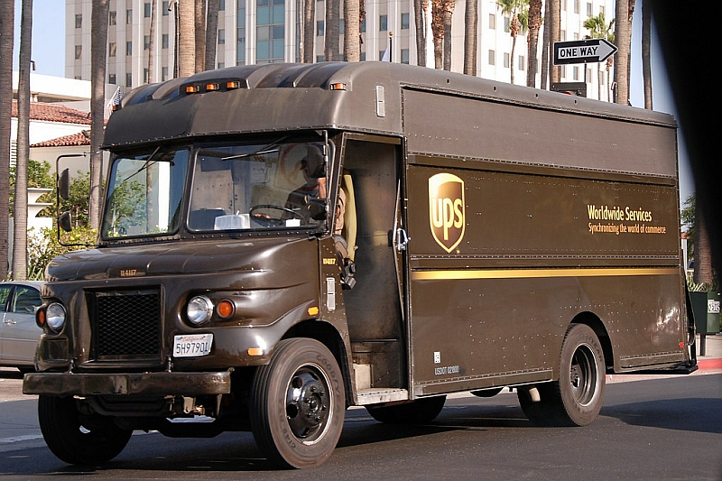 UPS truck