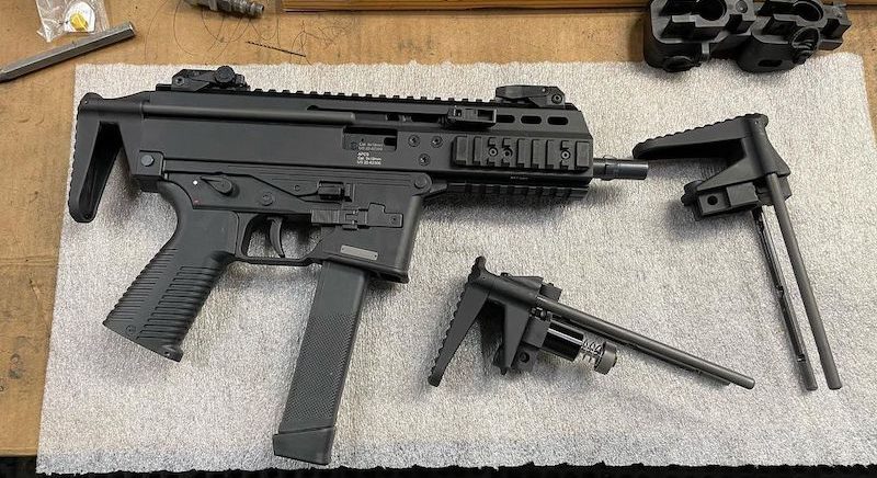 B&T APC-9 with KES stock