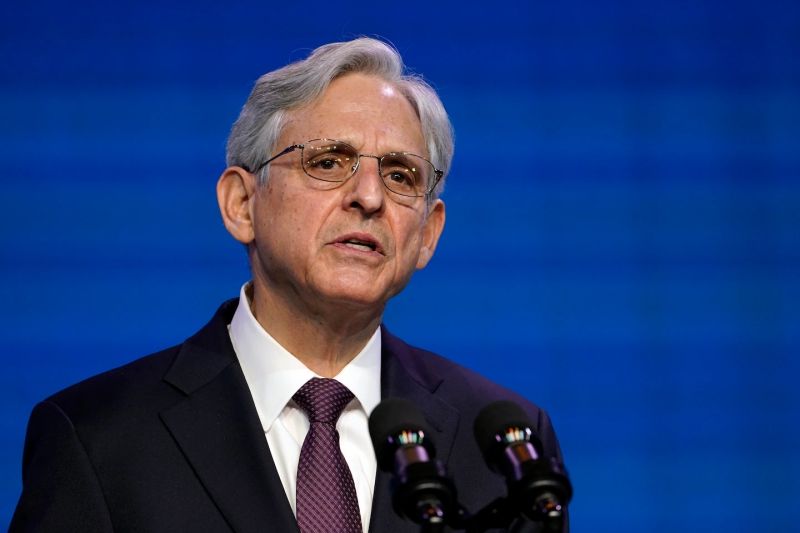 US Attorney General Merrick Garland 