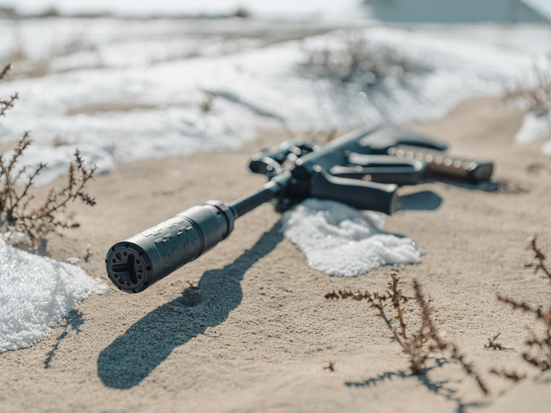 SilencerCo VELOS on rifle