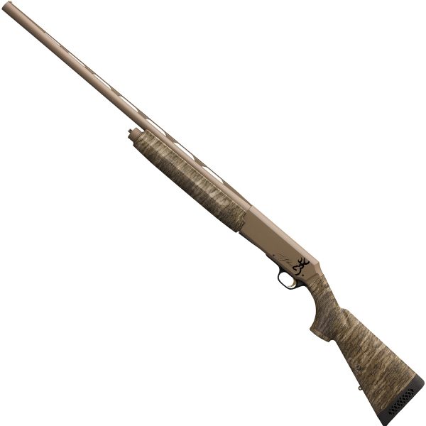 Browning Silver Field Mossy Oak Bottomlands FDE 12 Gauge 3.5in Semi Automatic Shotgun - 28in - Image 2