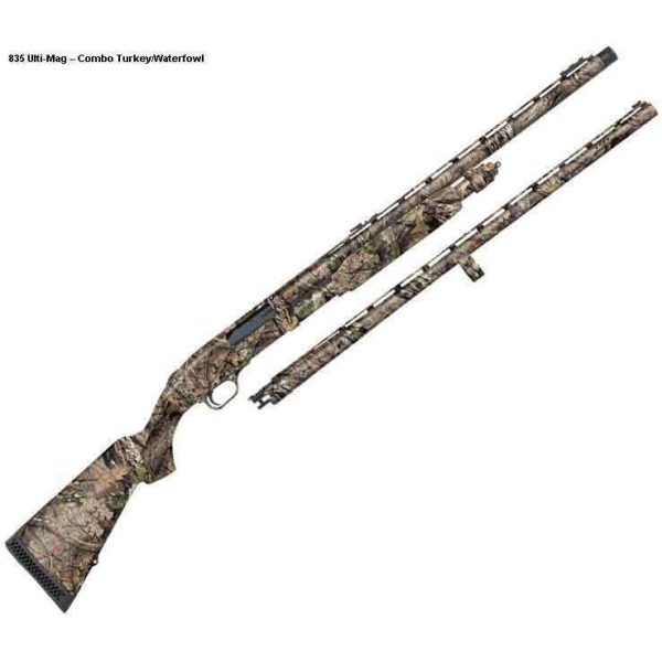 Mossberg 835 Ulti-Mag Combo Mossy Oak Break-Up Country Camo 12 Gauge 3-1/2in Pump Shotgun