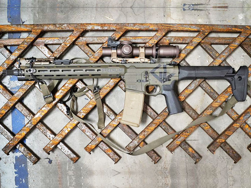 Greenline Tactical pro shooter SBR