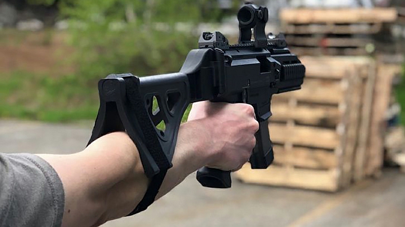 Stabilizing Pistol brace