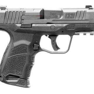 HK CC9 9mm, 3.32" Barrel, Black, Night Sights, Optic Ready, 12rd